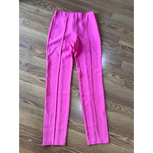 Cinq À Sept pink Brianne slim-fit trousers size 2 / XS - Picture 8 of 11